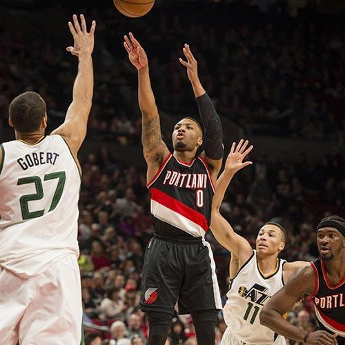 拓荒者击败爵士，利拉德砍下36分的简单介绍